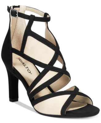 Rialto Ria Colorblocked Dress Sandals Macy's - Main Image