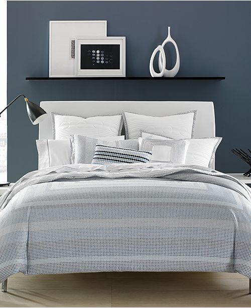 Hotel Collection Closeout Engineered Dots Duvet Covers Created
