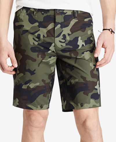 polo camo swim trunks