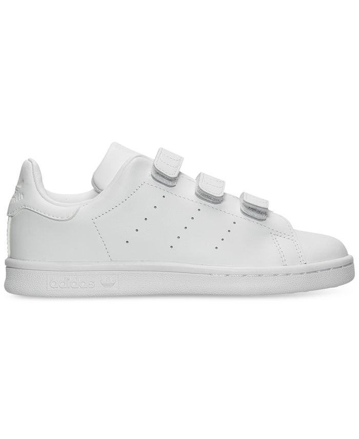 adidas Little Boys' Stan Smith Casual Sneakers from Finish Line - Macy's