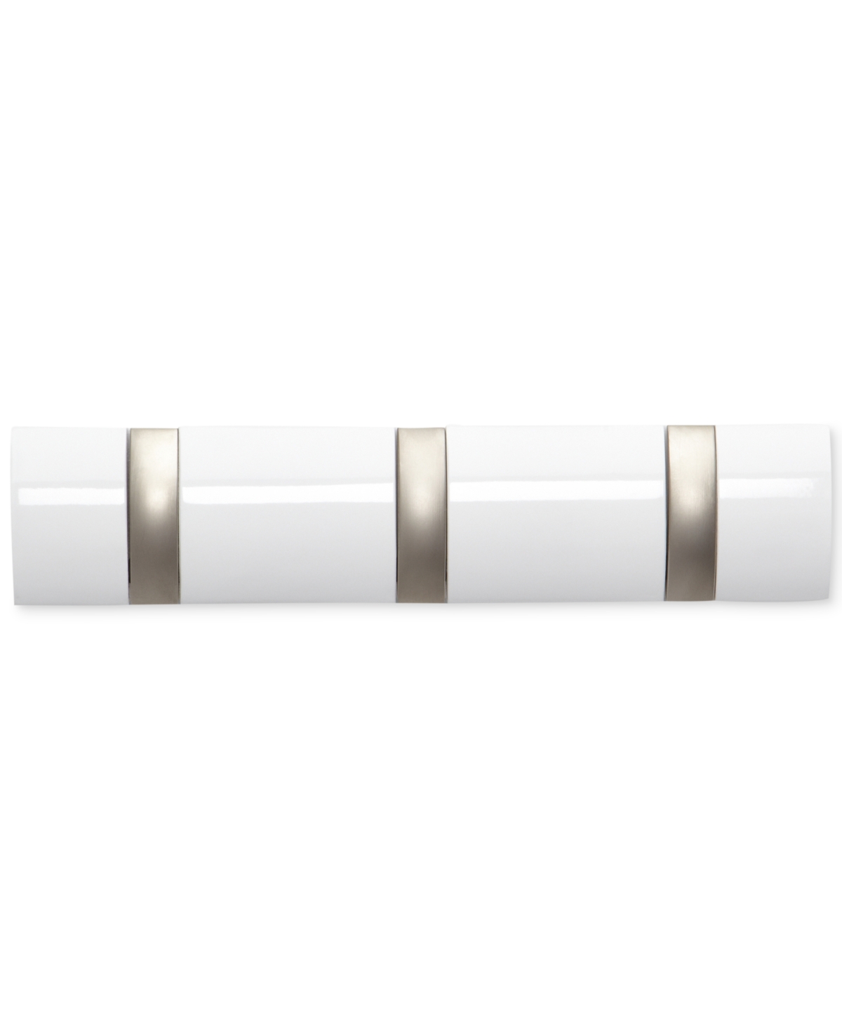 Umbra Flip 3-hook Wall Rack In White