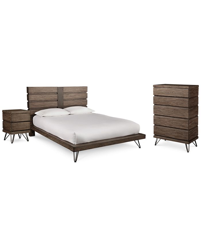 Orion king deals platform storage bed