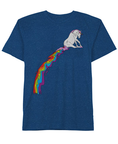 Hybrid Men's Magical Rainbow Cotton T-Shirt