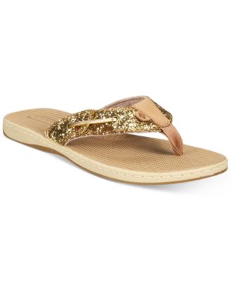 macys sperry flip flops