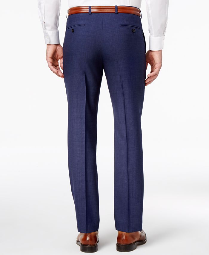 Lauren Ralph Lauren Men's Medium Blue Solid Classic-Fit Suit Separates ...