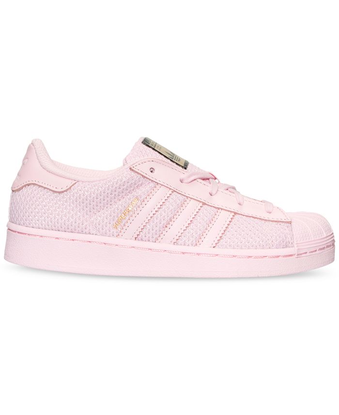 adidas Little Girls' Superstar Sneakers from Finish Line Macy's