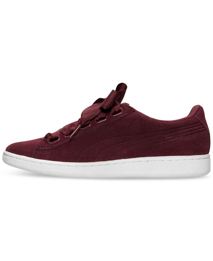 Puma Women's Vikky Ribbon Casual Sneakers from Finish Line & Reviews - Finish Line Women's Shoes