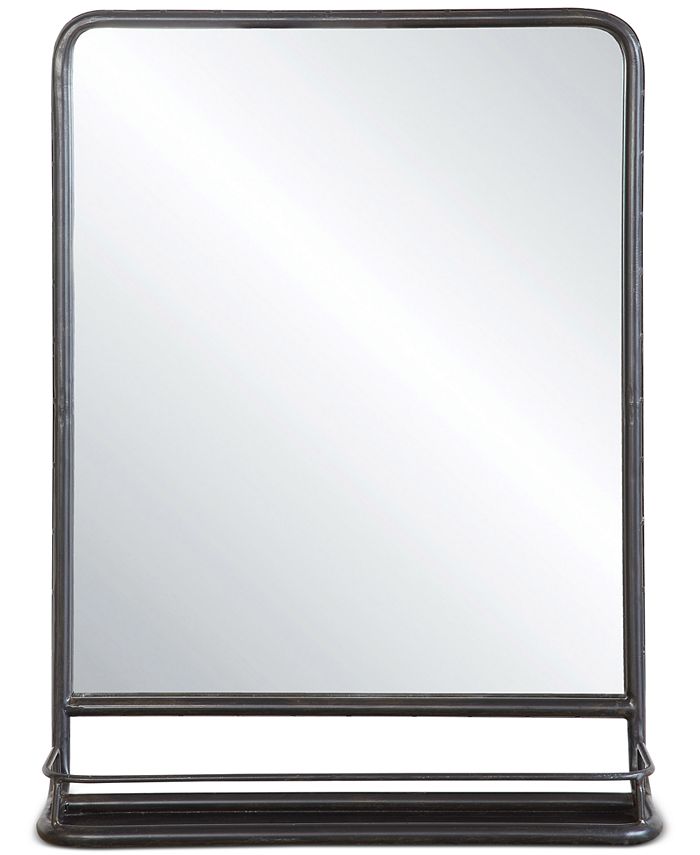 3R Studio - Metal-Framed Mirror with Shelf