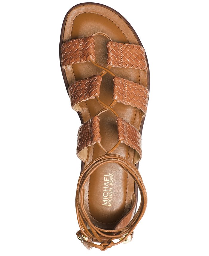 Michael Kors Monterey Gladiator Flat Sandals & Reviews - Sandals ...