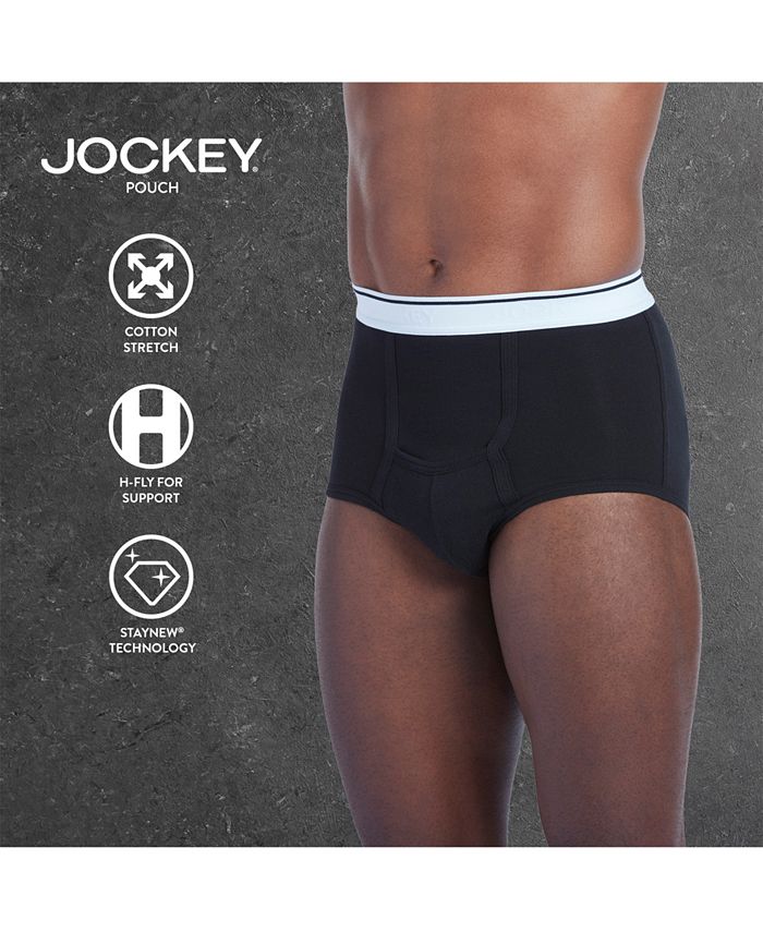 Jockey Men's Underwear, Pouch Briefs 3 Pack & Reviews Underwear