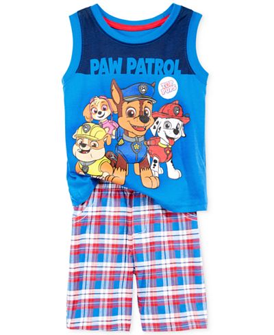 Nannette 2-Pc. Paw Patrol Tank & Shorts Set, Toddler & Little Boys (2T-7)