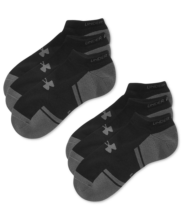 Under Armour Men's Resistor II NoShow Socks 6Pack Macy's