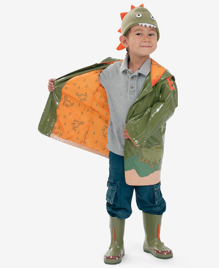 kidorable dinosaur raincoat