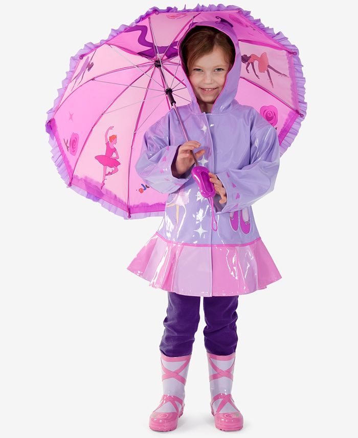 Kidorable - Rain Boots, Pink Ballet Rain Boots