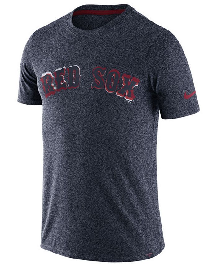 Nike Men's Boston Red Sox Marled T-Shirt - Macy's