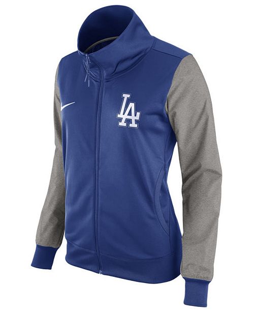Nike Women's Los Angeles Dodgers Track Jacket & Reviews - Sports Fan ...