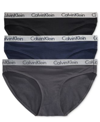 calvin klein blue underwear women's