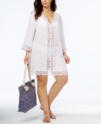 la blanca plus size cover up