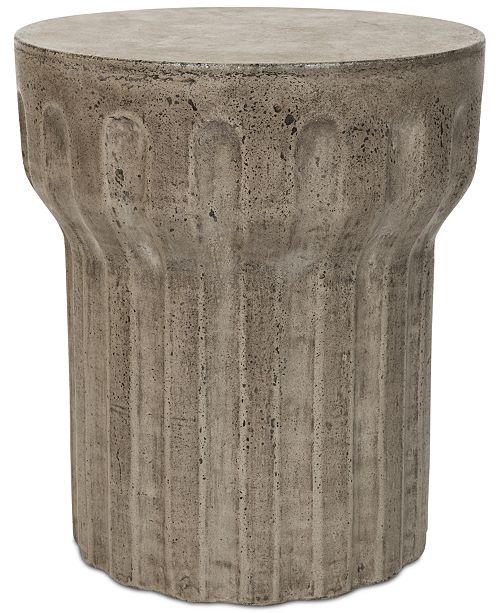 Safavieh Petell Outdoor Accent Table, Quick Ship Furniture Macy's