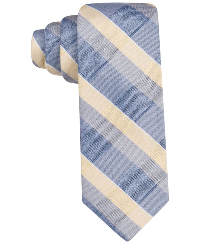 Ryan Seacrest Distinction Men's Lakeview Plaid Slim Tie, Created for ...