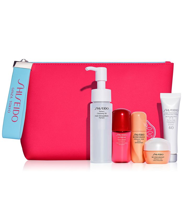 Shiseido Choose Your Free 6-Pc. Gift With Any $75 Shiseido Purchase (A $69-$98 Value!) &Amp; Reviews ...