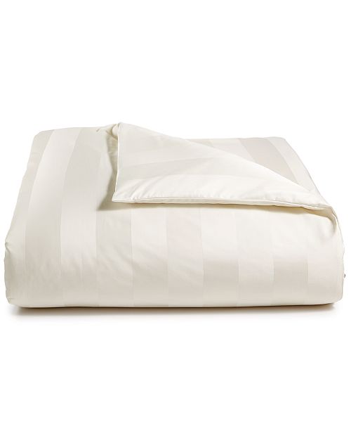 Charter Club Stripe Full Queen Duvet Cover 100 Supima Cotton 550