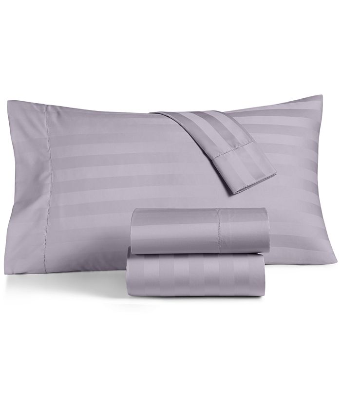 Charter Club Stripe Sheet Sets, 550 Thread Count 100 Supima Cotton