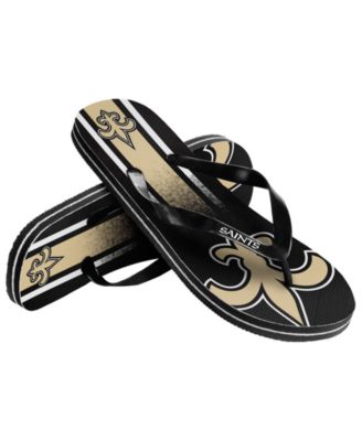 saints flip flops