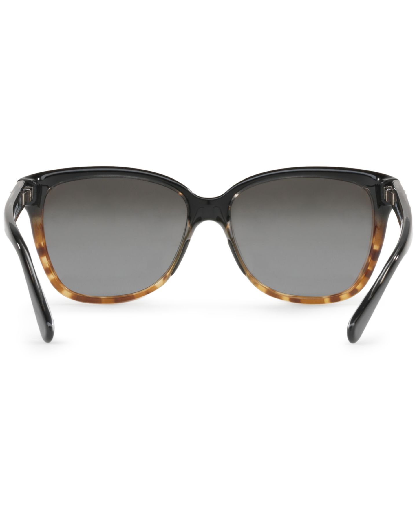 Женские солнцезащитные очки Maui Jim Starfish Polarized Sunglasses, 744, цвет: Чёрный черепаховый / Серый градиентный — фото 5