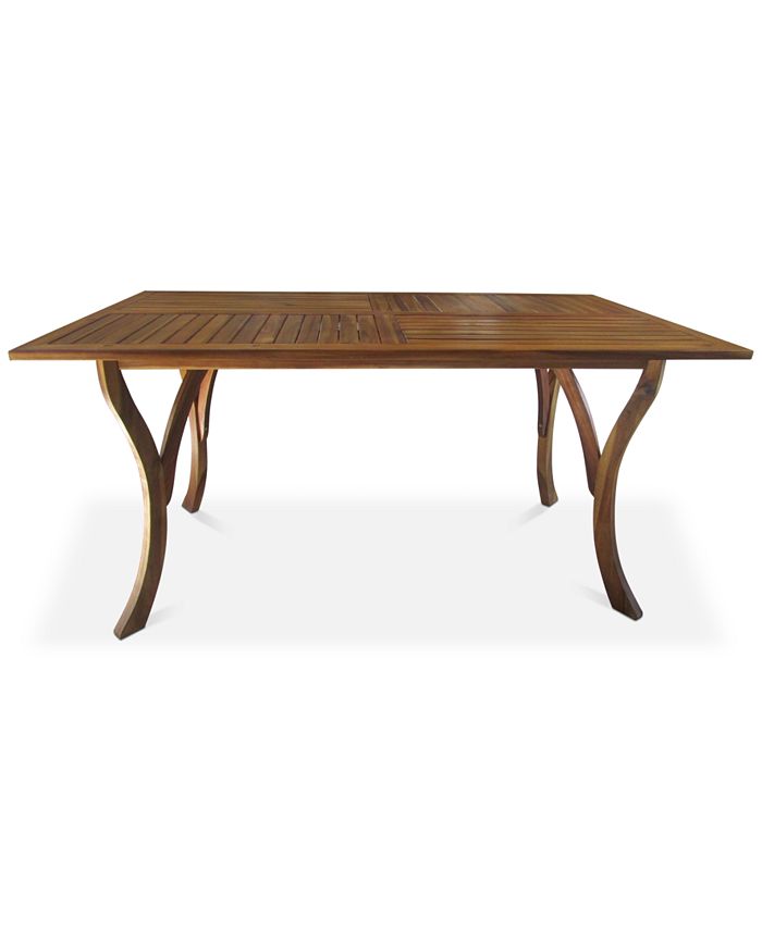 Noble House - Darra Rectangle Dining Table, Quick Ship