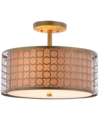 Giotta Gold-Tone Ceiling Lamp