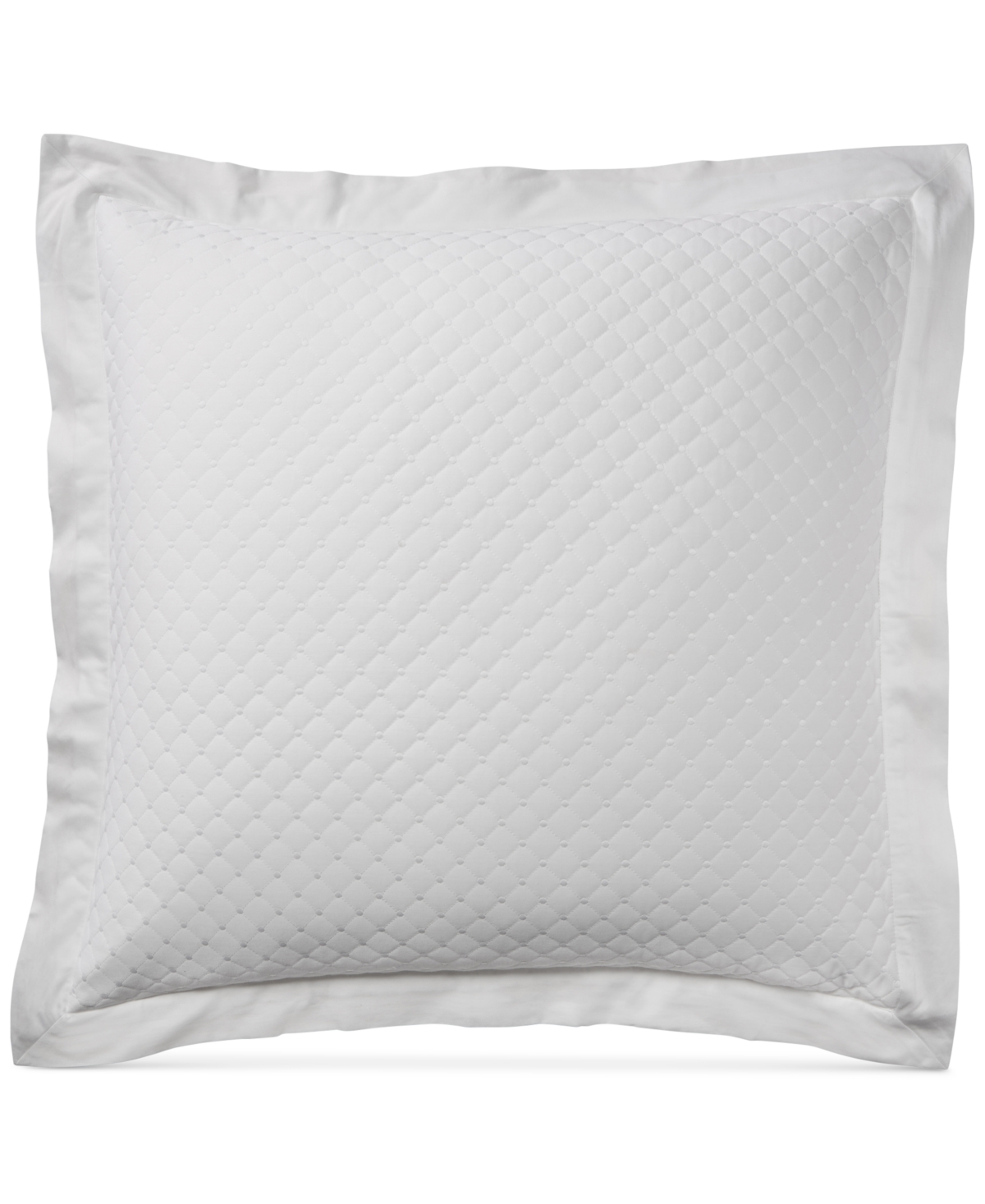 Quilted Cotton Sham, Euro, Exclusively at Macy's - Marble