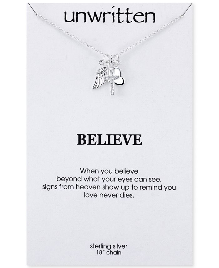 Macys top unwritten necklaces