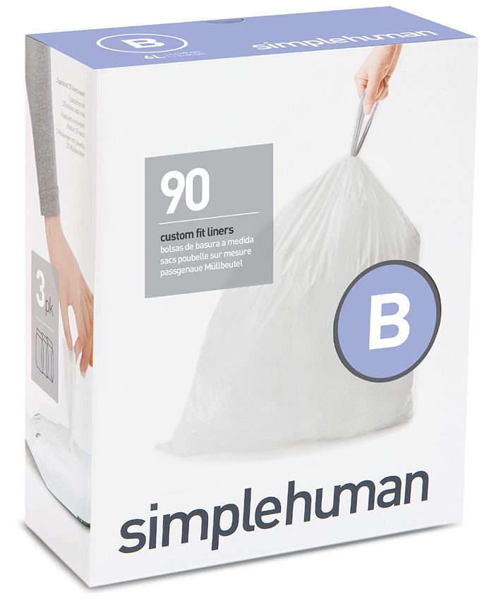 Simplehuman Code G Custom Fit Liners, 20 Count 