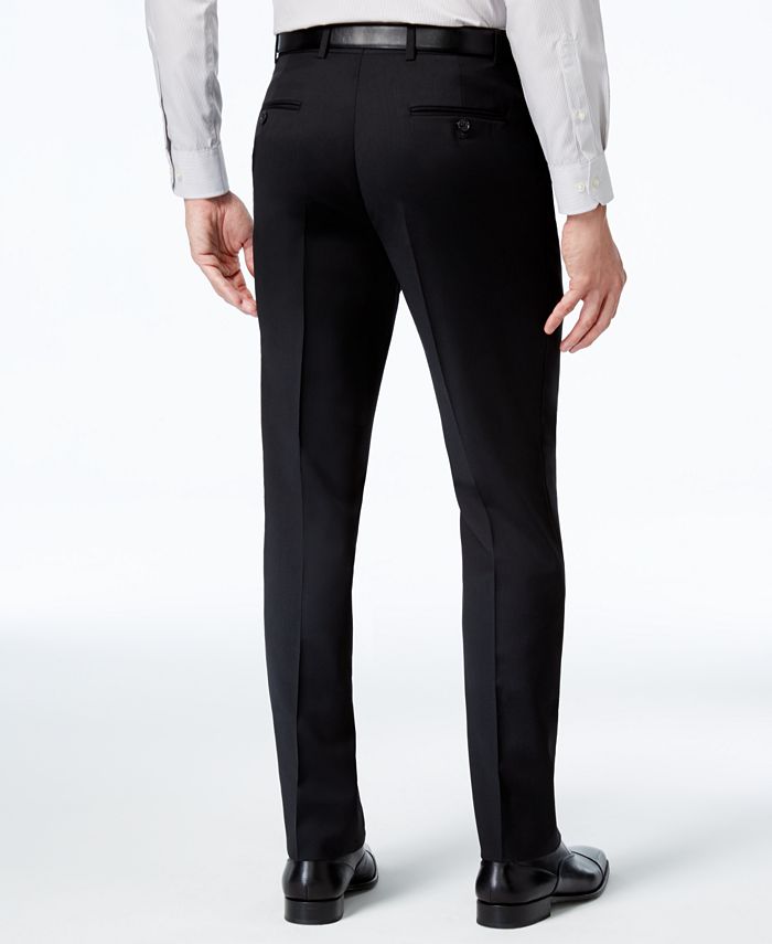 Tommy Hilfiger Sharkskin Modern-Fit Pants & Reviews - Pants - Men - Macy's