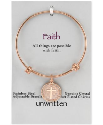 Unisex Stainless Steel Mesh Bracelet With Cross Charm – Adjustable 6-8 Inch Wrist - View #5