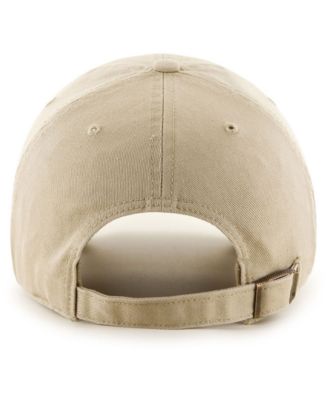 47 Brand Milwaukee Brewers Khaki CLEAN UP Cap - Macy's