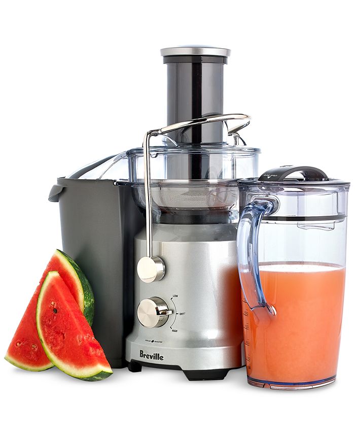 Breville BJE430SIL LargeCapacity 70oz. Cold Juice Fountain Macy's
