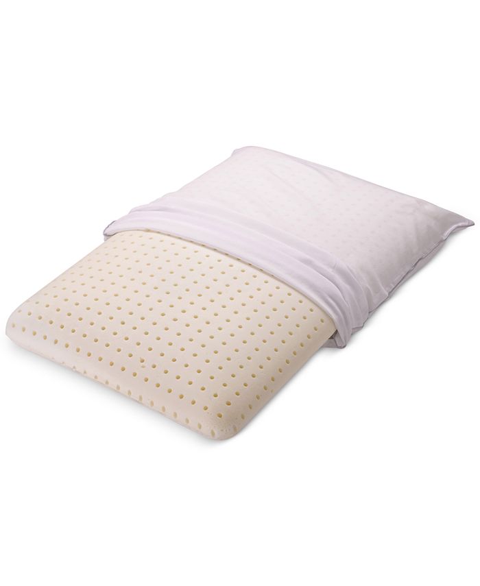 Authentic Comfort CLOSEOUT! Low Profile Memory Foam Pillow Macy's