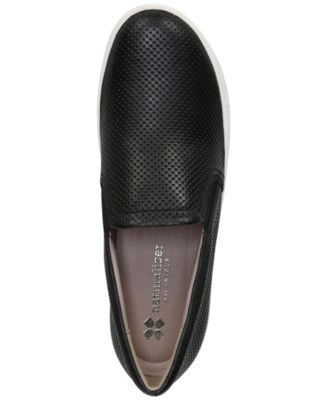 Casual Leather Slip On Sneakers