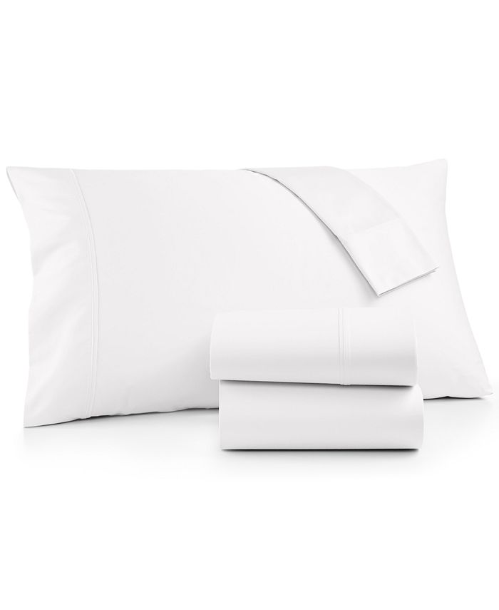 Brookstone CLOSEOUT! King 4-pc Sheet Set, 500 Thread Count 100% Cotton  Sateen, Created for Macy's & Reviews - Sheets & Pillowcases - Bed & Bath -  Macy's