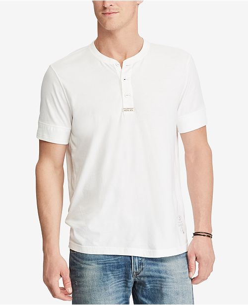 Polo Ralph Lauren Men's Cotton Jersey Henley Shirt TShirts Men