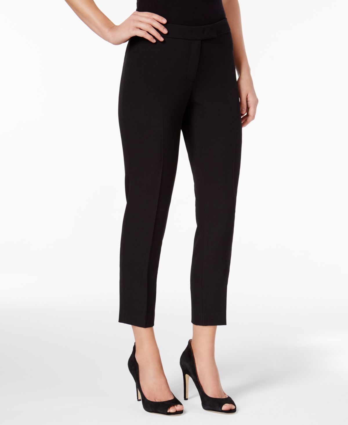 Anne Klein Missy & Petite Executive Collection Single-Button Pantsuit, Created for Macy's