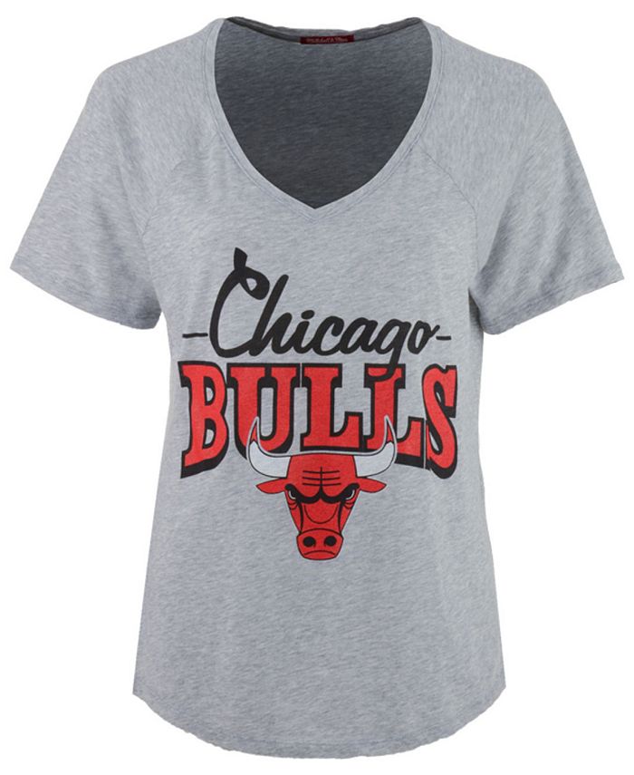 Women's Mitchell and Ness Chicago Bulls NBA Moment T-Shirt