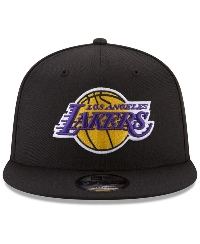 New Era Los Angeles Lakers All Metallic Hoops 9FIFTY Snapback Cap - Macy's