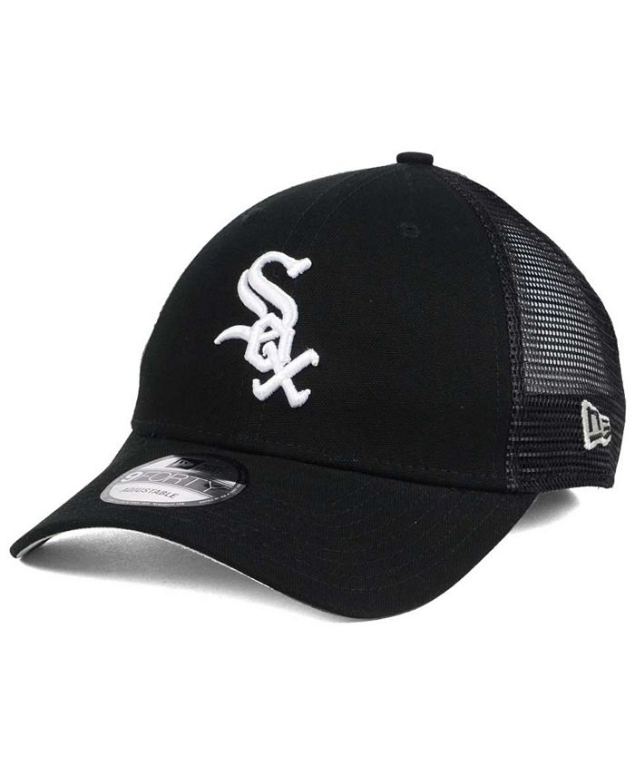 New Era Chicago White Sox Team Trucker Patch 9FORTY Snapback Cap - Macy's