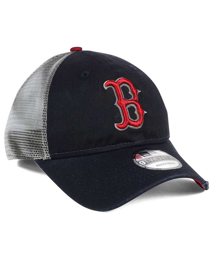 New Era Boston Red Sox Rustic Trucker 9TWENTY Snapback Cap - Macy's