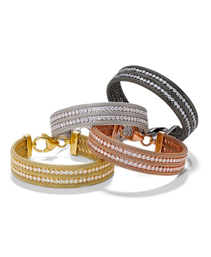Macy s Swarovski Zirconia Multi Layer Bracelet Macy s