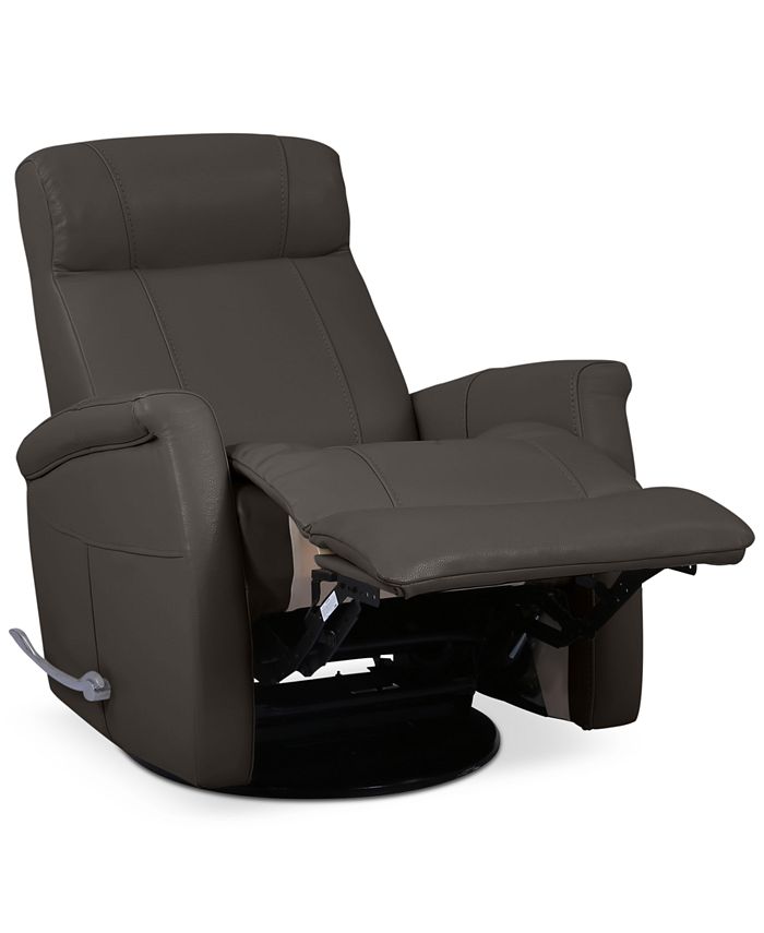 Furniture CLOSEOUT! Romy Leather Recliner, Created for Macy's Macy's