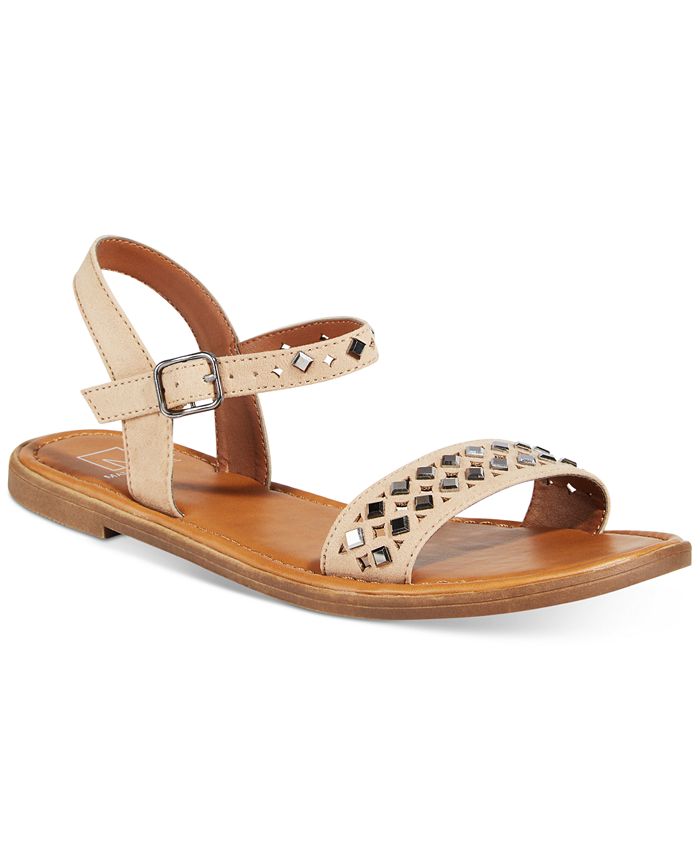 Material Girl Delany Flat Sandals, Created for Macy's - Macy's